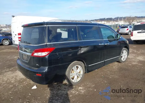 2012 Nissan Quest Sl from USA, damaged, VIN JN8AE2KP5C9037612
